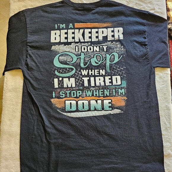 Beepkeeper Graphic Tshirt, Black, Size Large - Picture 2 of 4